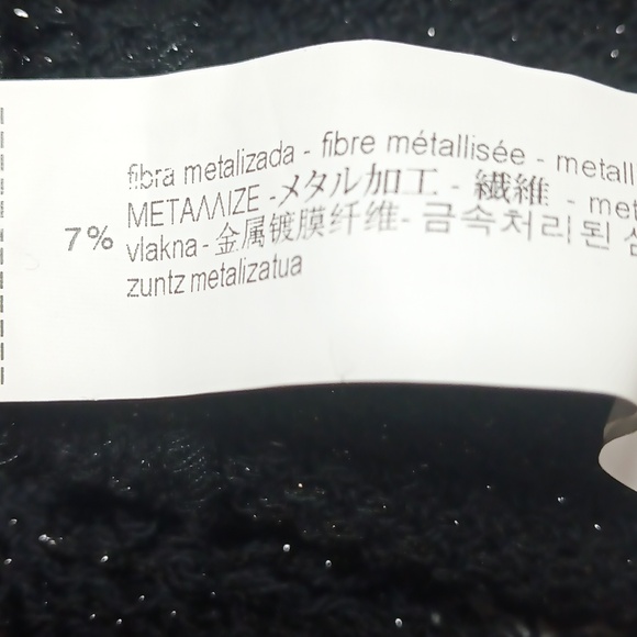 Zara Studio Black Fringe Cardigan - Picture 12 of 13